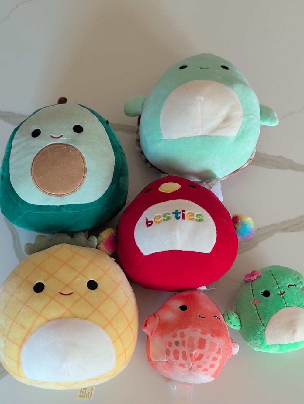 Squishmallows Lot Of 6